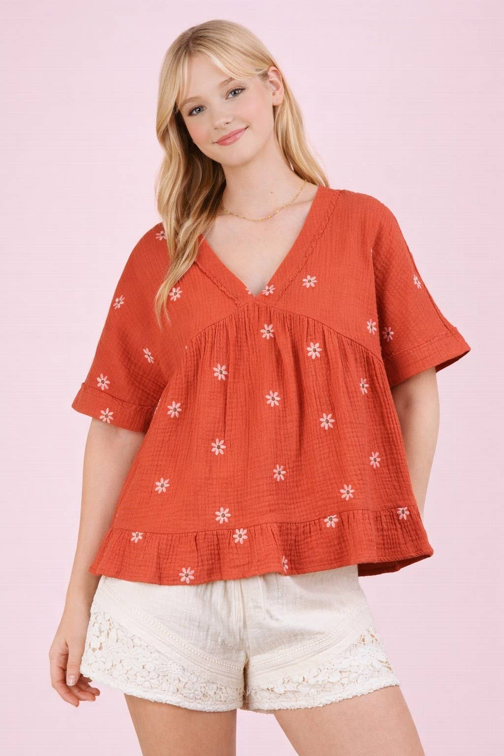 Autumn Daisy Top