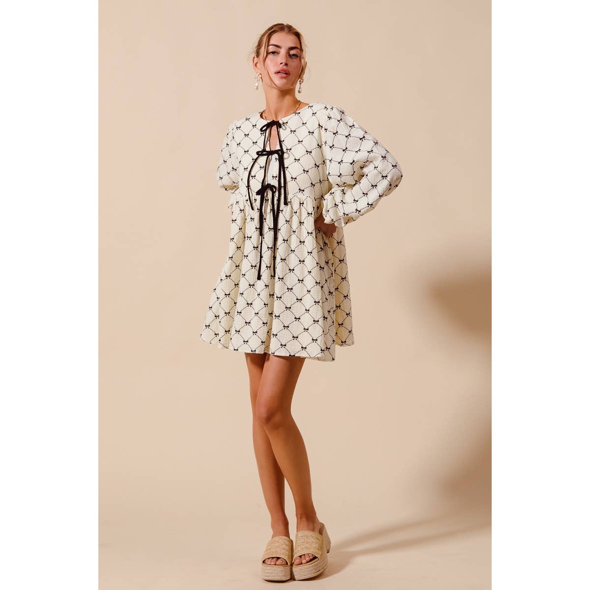 Bow Social Dress