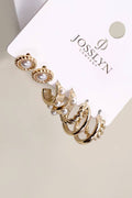 Gold with Pearl Accent Earrings