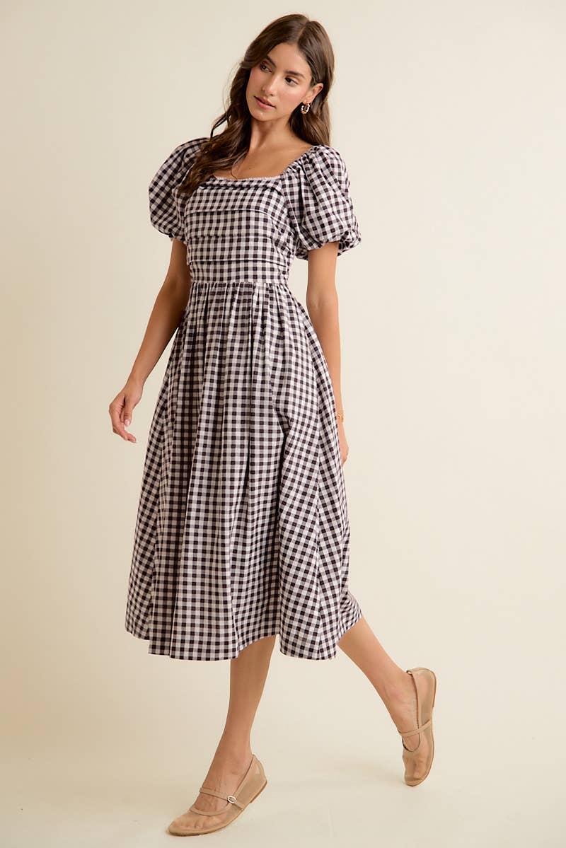 Gingham Grace Dress
