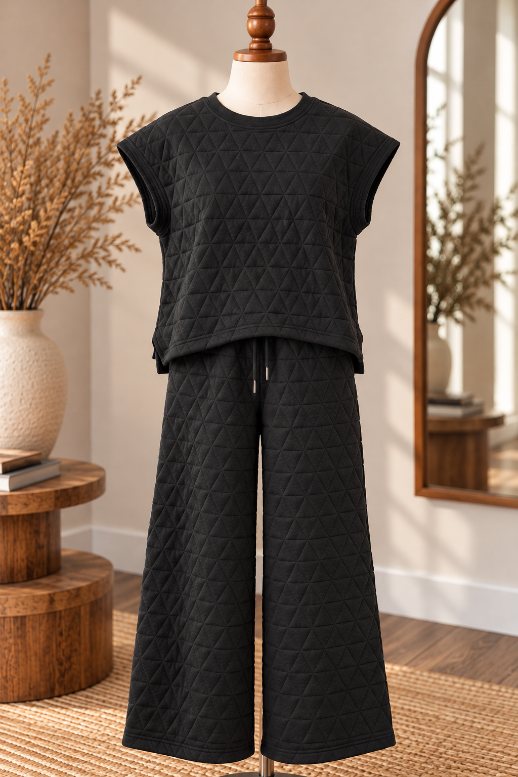 Blackout Quilted Set