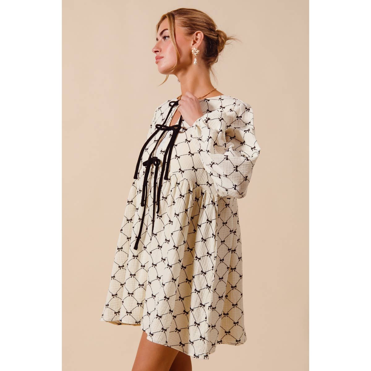 Bow Social Dress