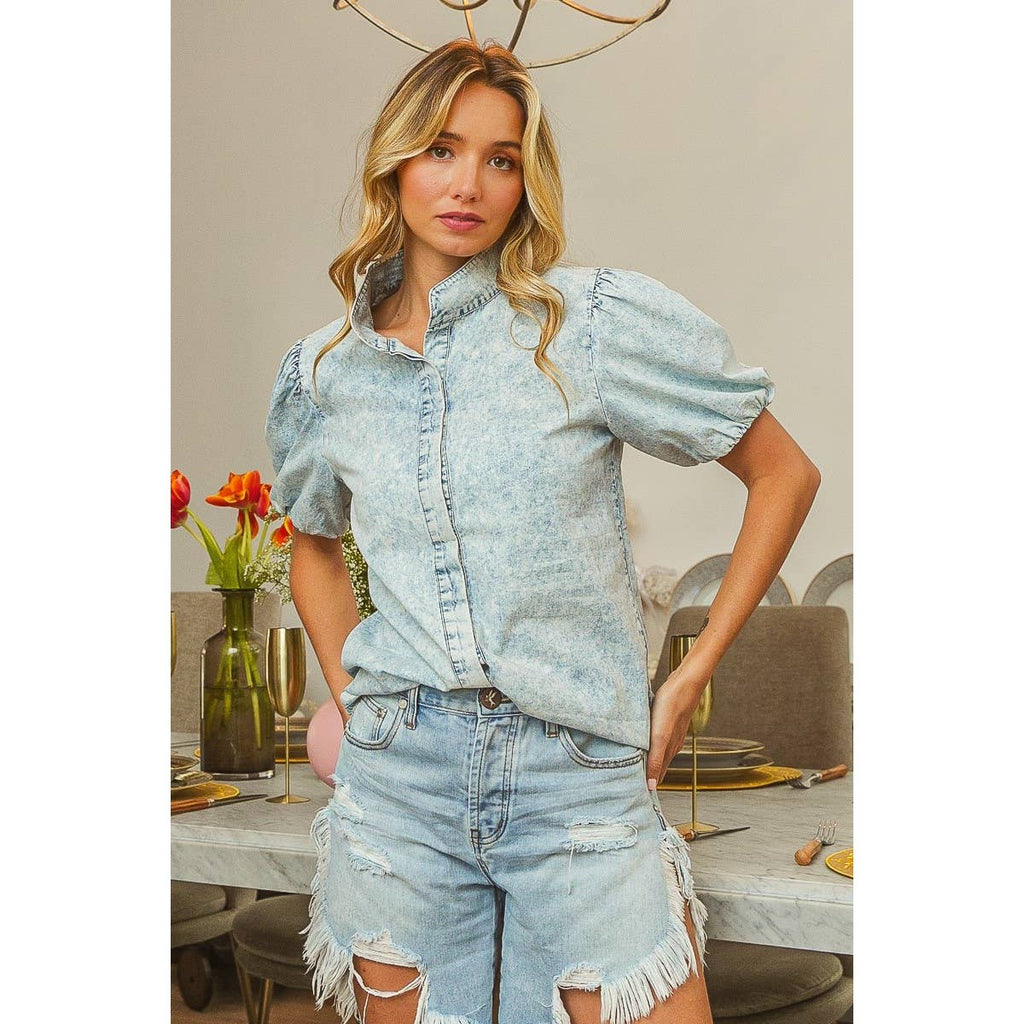 Blue Jean Baby Top