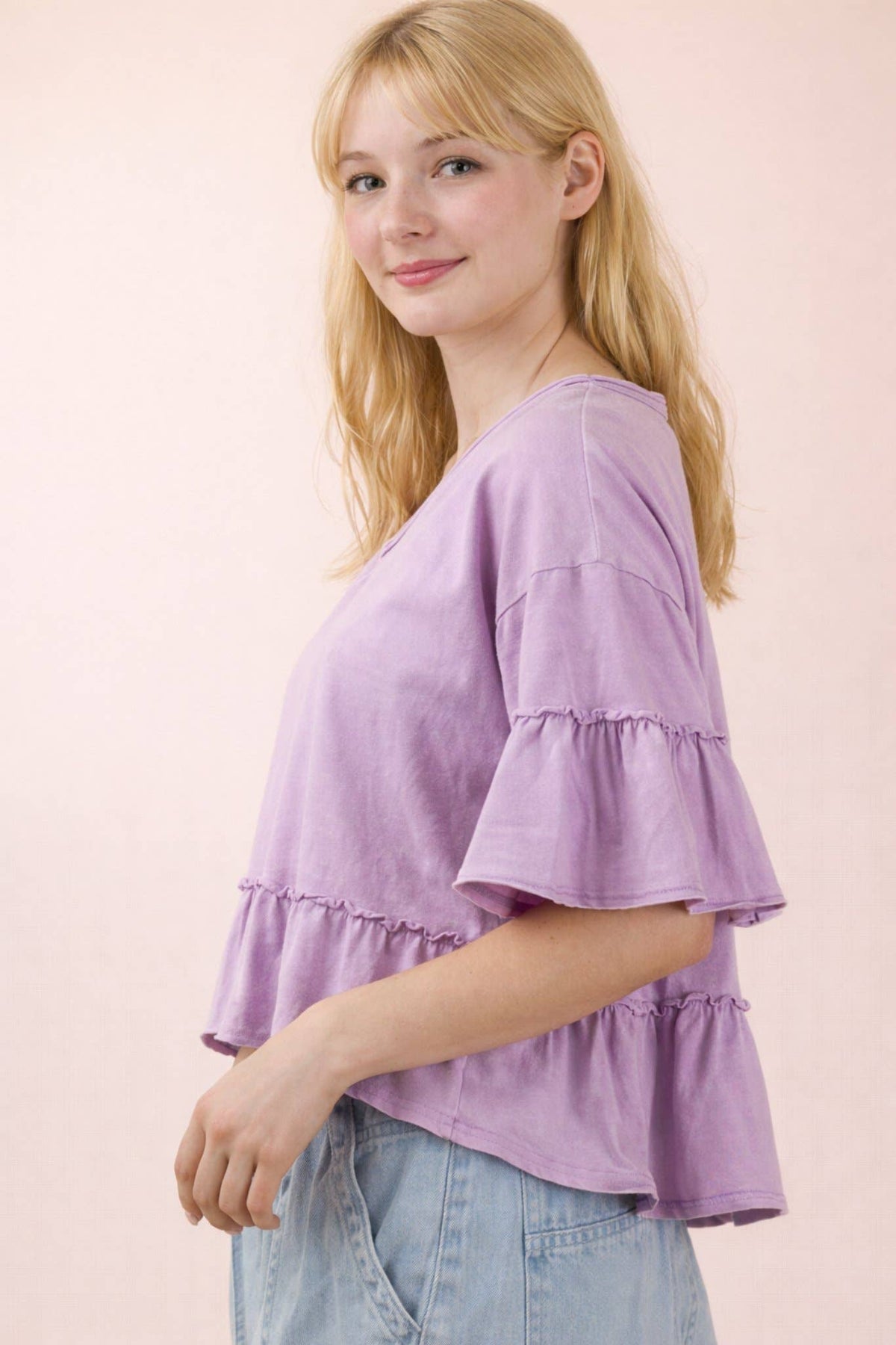 Easy Breezy Ruffle Top