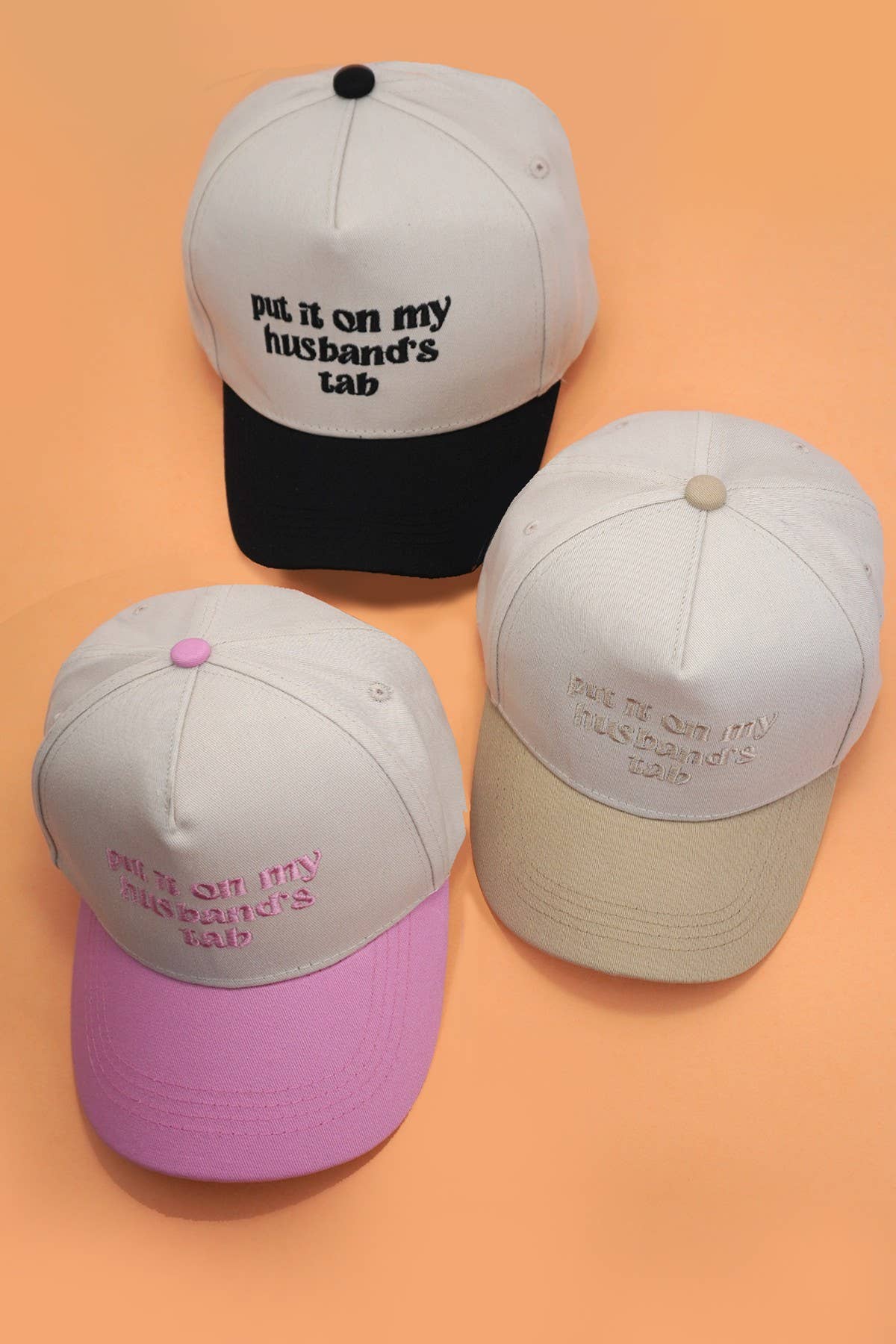 PUT IT ON MY HUSBANDS TAB HAT