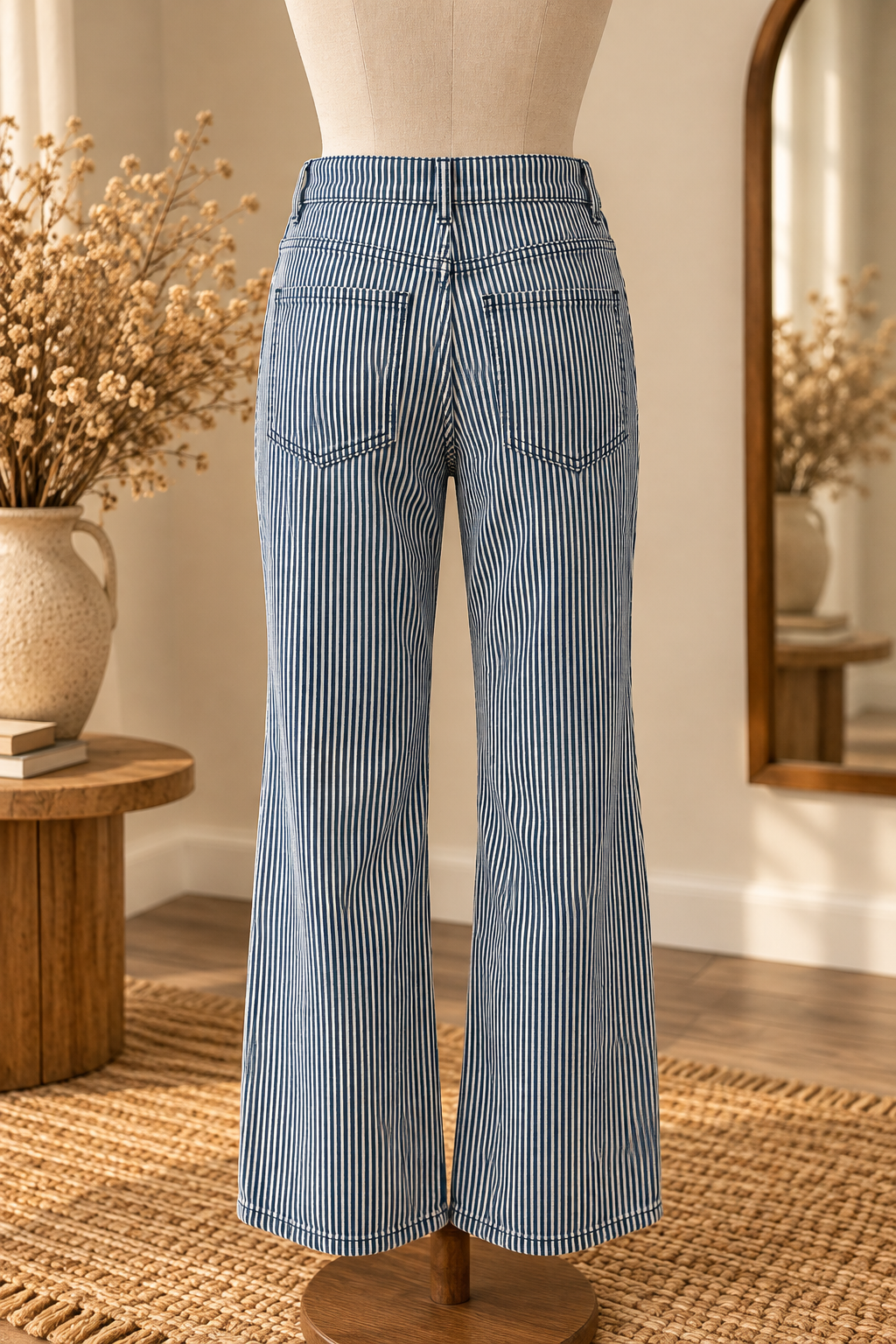 Retro Stripe Flares