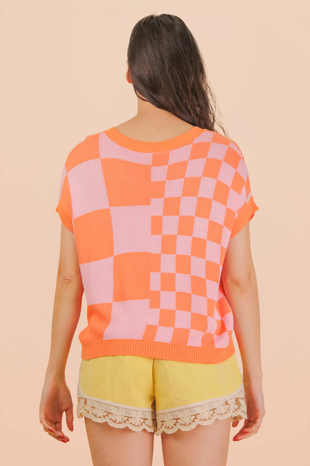 Check Mate Knit Top