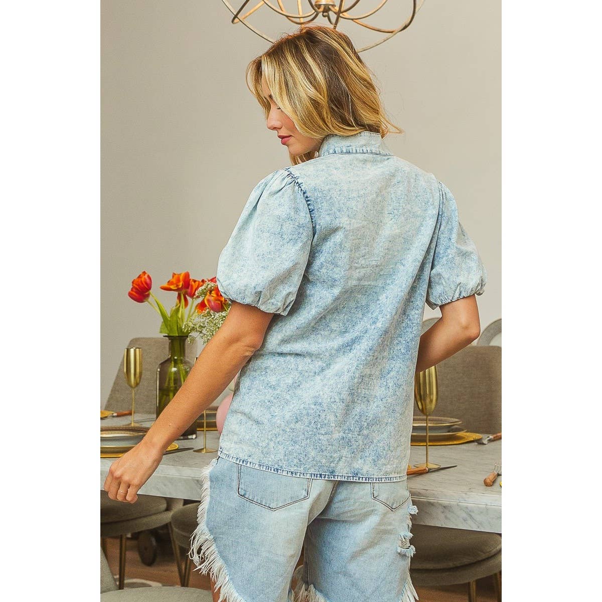 Blue Jean Baby Top