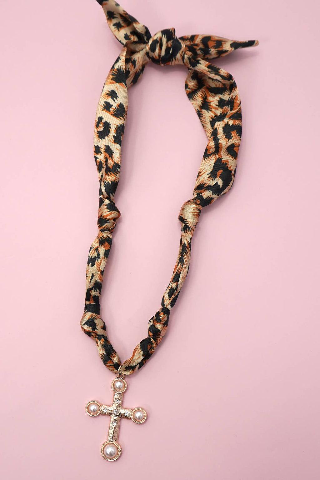 HANDMADE SCARF NECKLACE