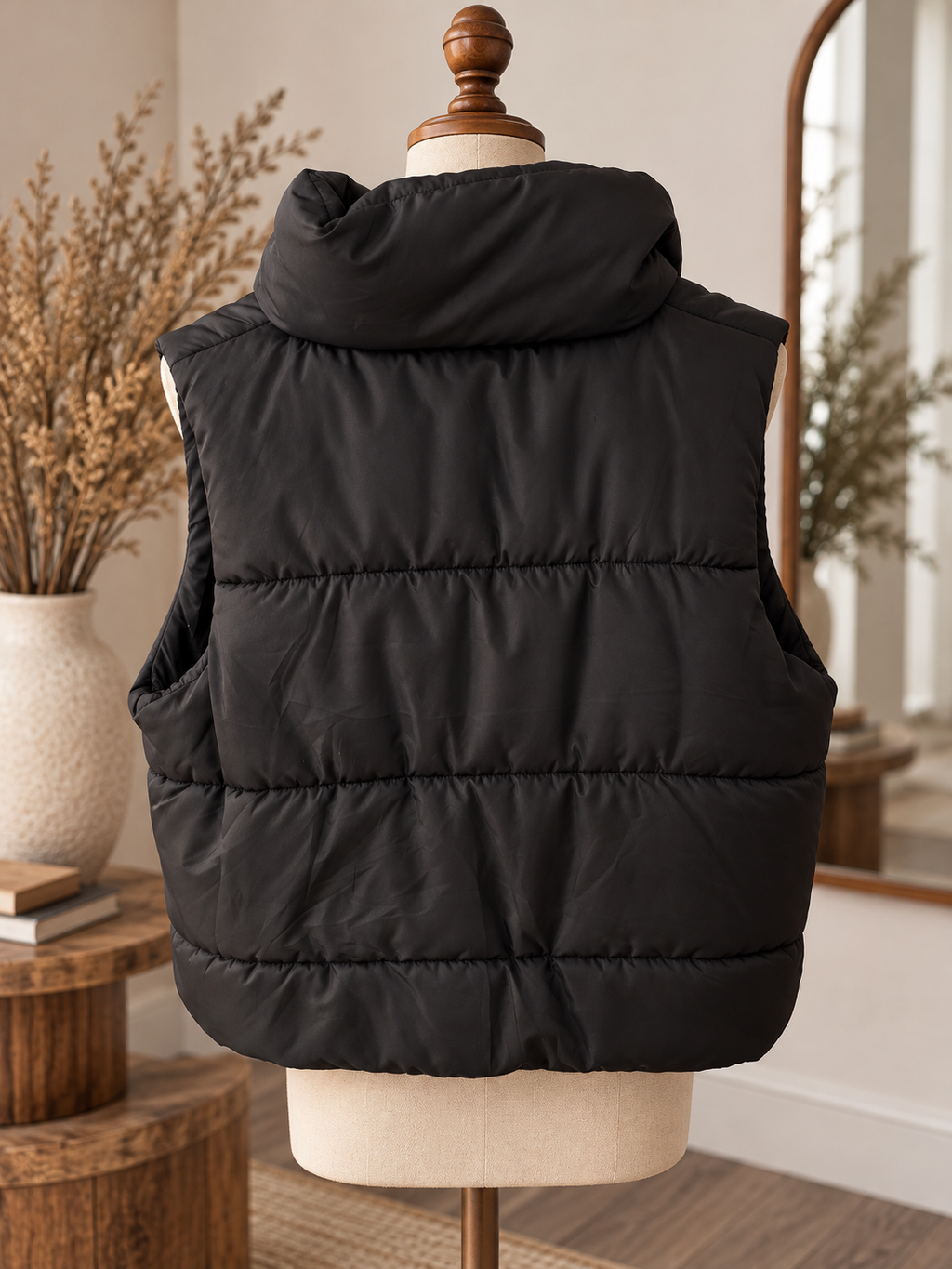 Puff Puff Black Vest