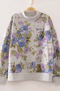 The Lavender Haze Floral Sweatshirt
