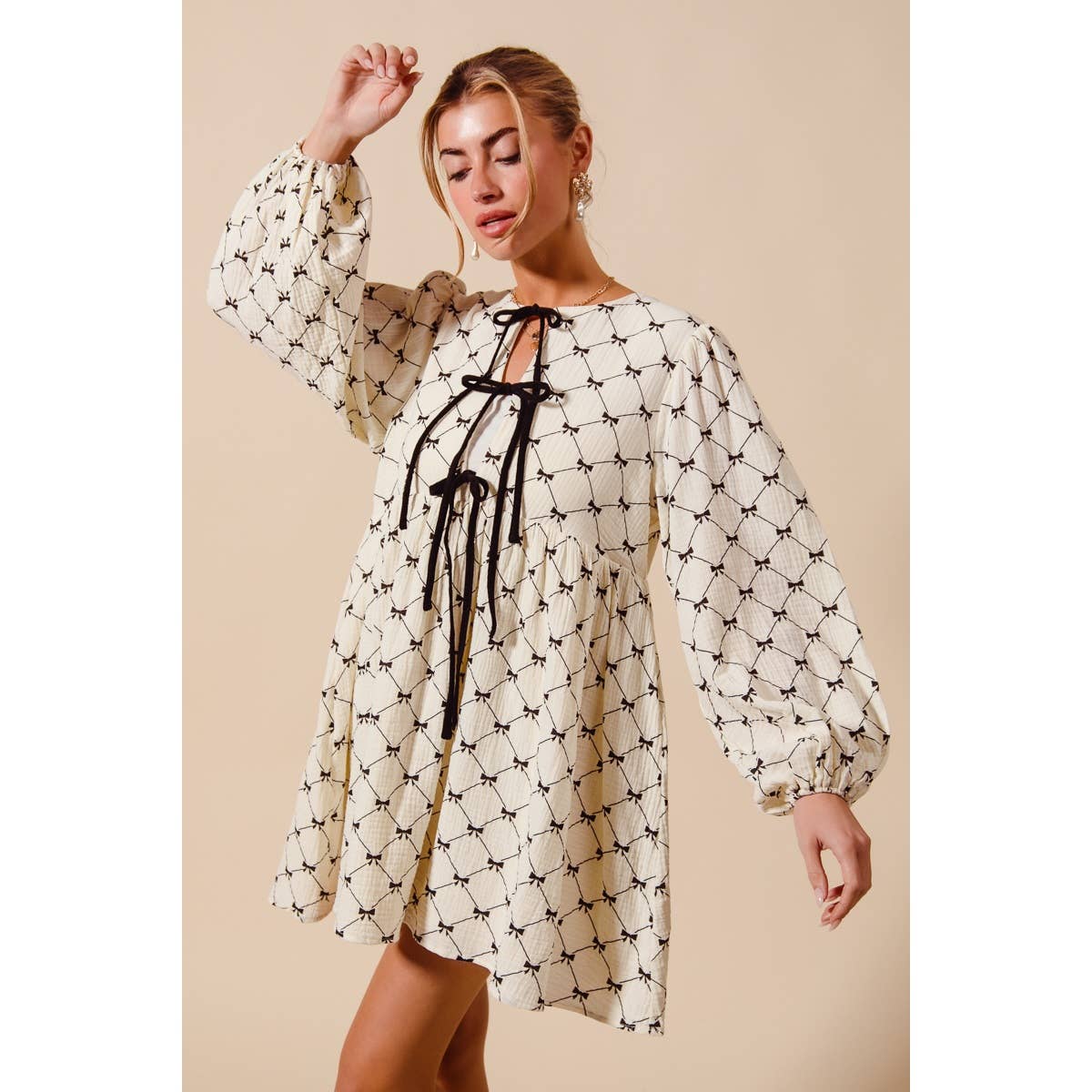 Bow Social Dress