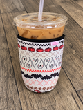 Fall ghost coffee sleeve