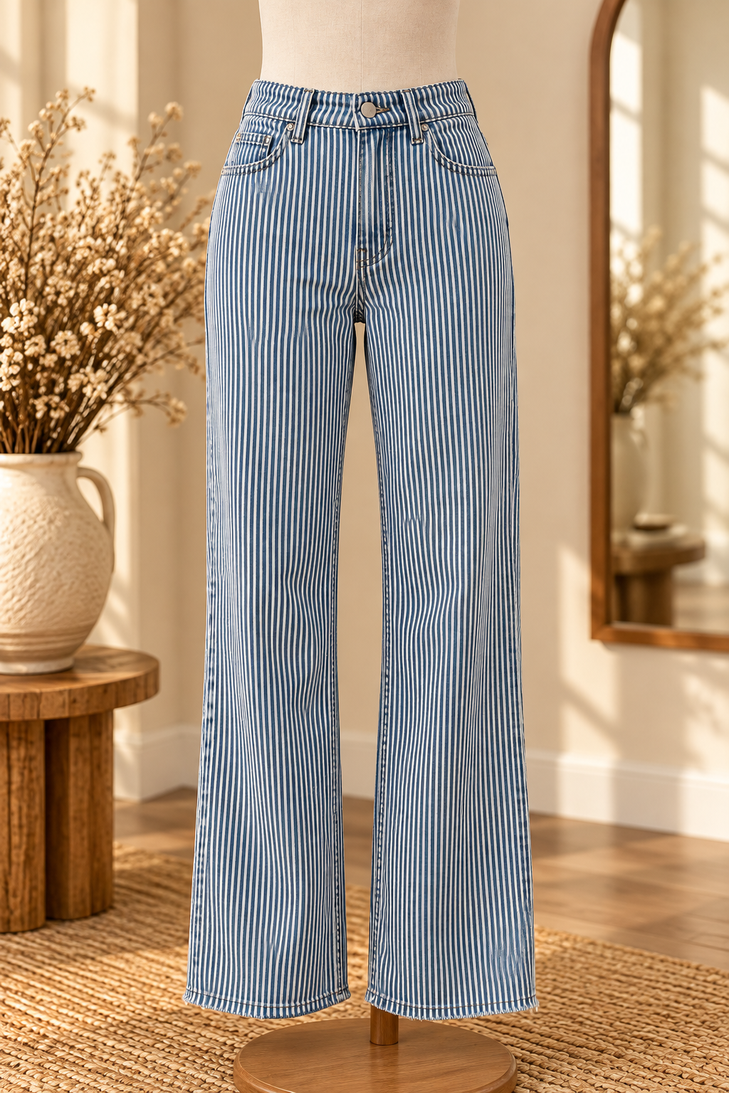 Retro Stripe Flares