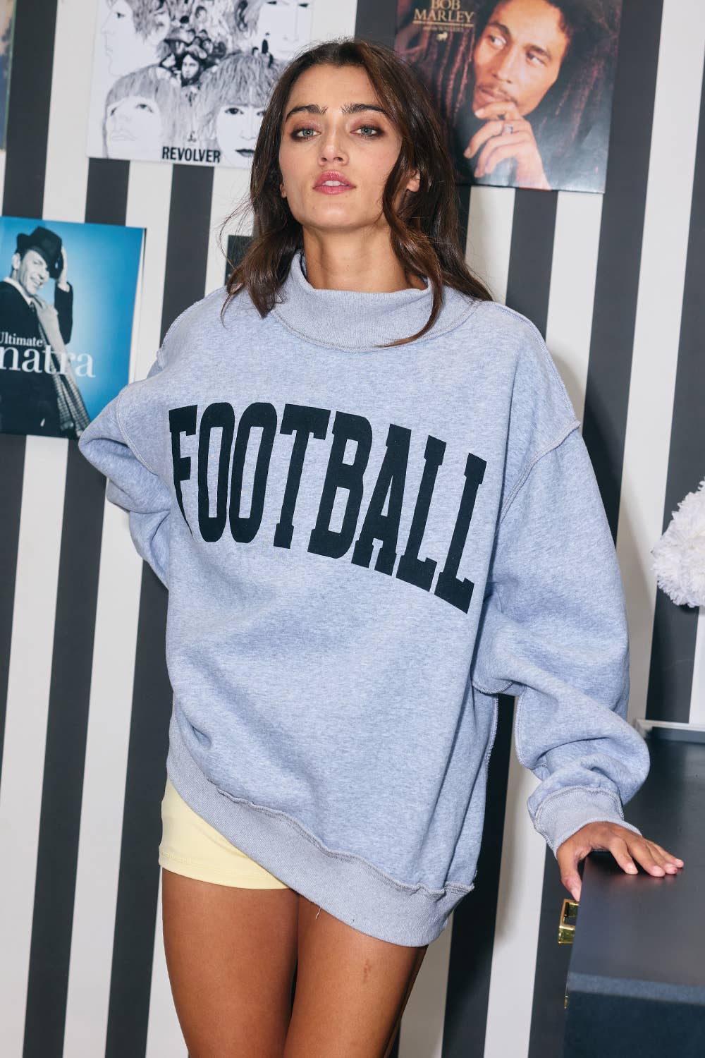 FOOTBALL & GAMEDAY Reversible Sweatshirt