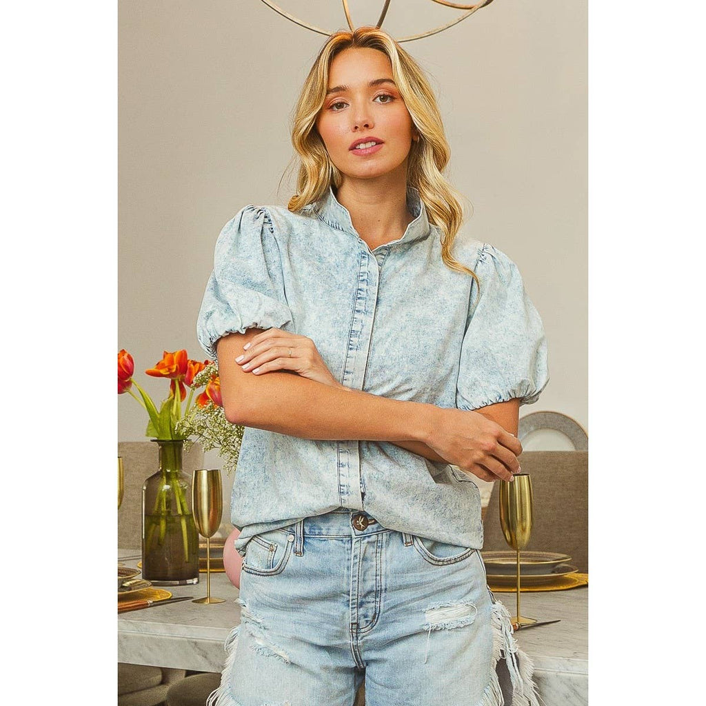 Blue Jean Baby Top