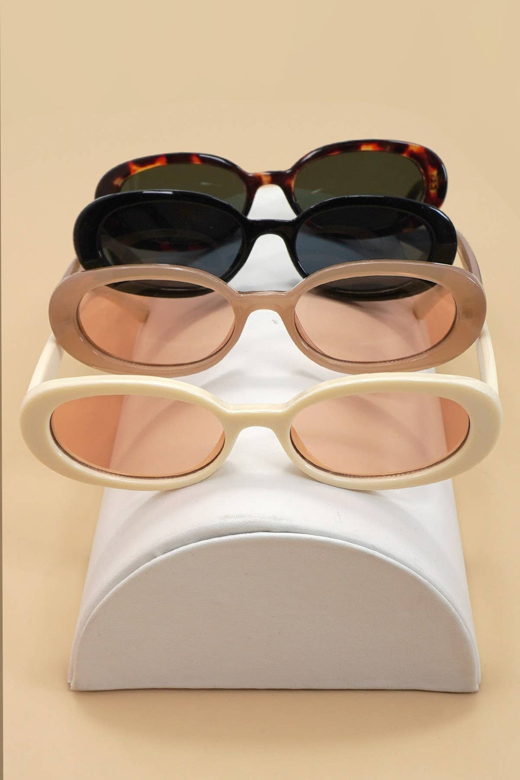 RETRO ACETATE FRAME SUNGLASSES