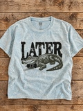 Later gator tee