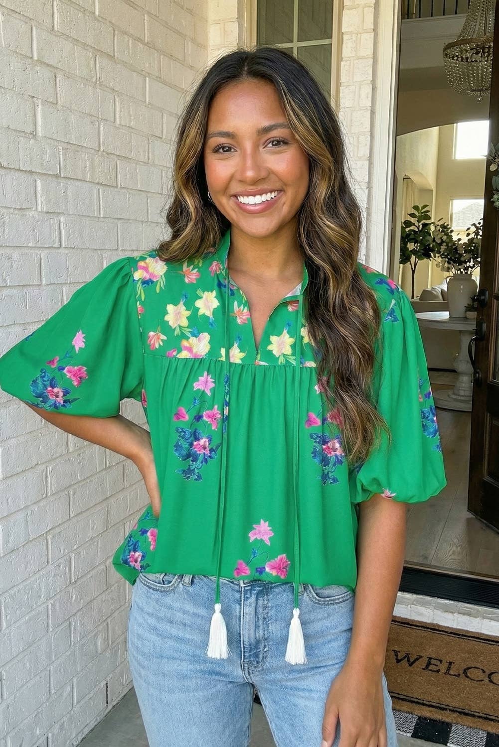 Fresh Picked Floral Top