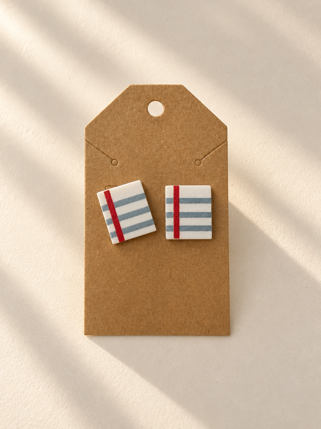 Notebook Doodle Stud Earrings