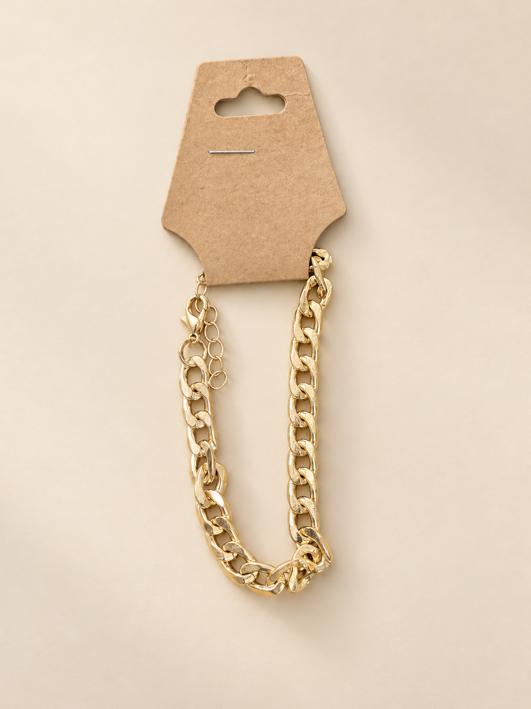 Gold Chain Link Bracelet