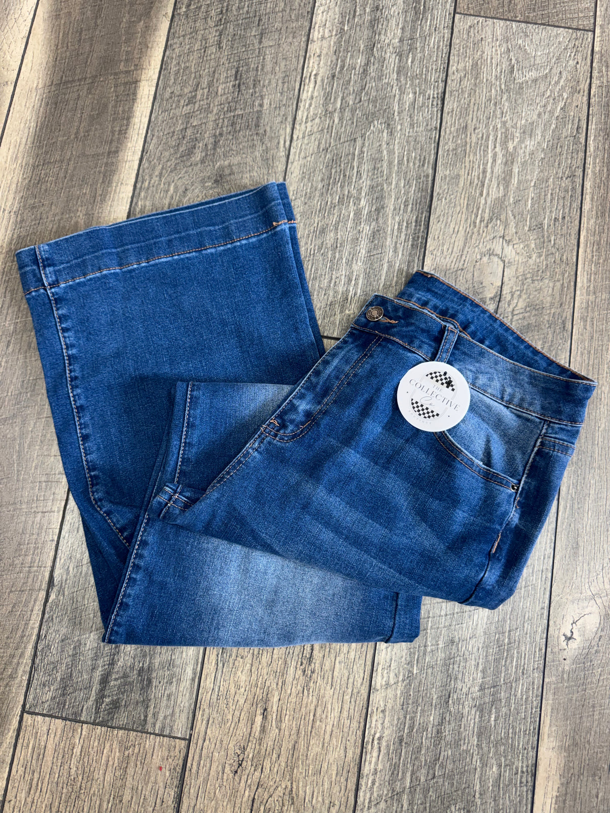 Basic Wide Hem Jean