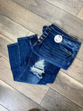 Plus Holed Dark Skinny