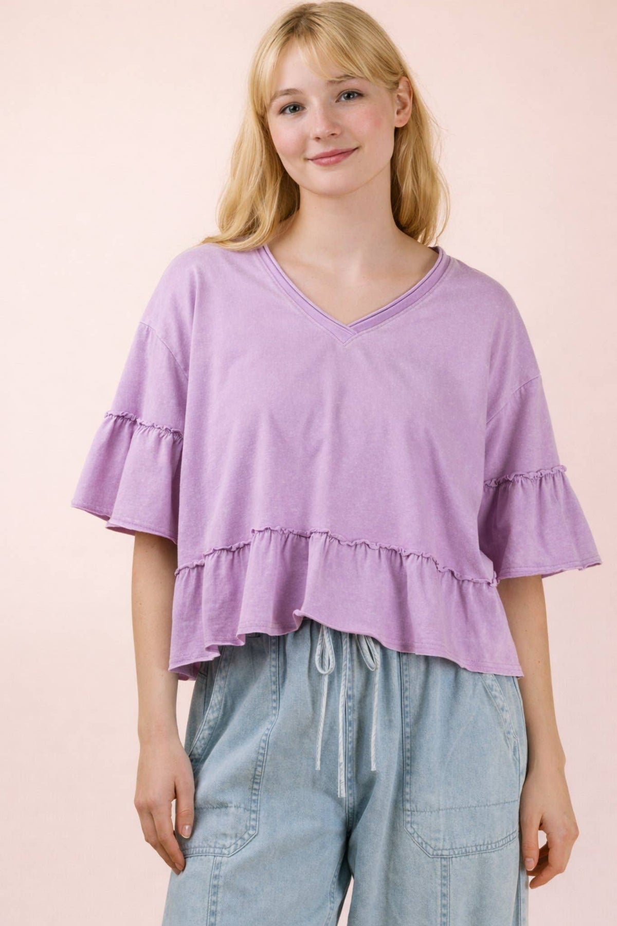 Easy Breezy Ruffle Top