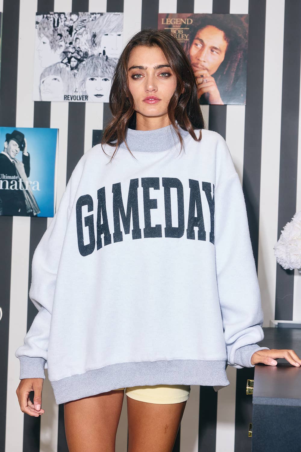 FOOTBALL & GAMEDAY Reversible Sweatshirt