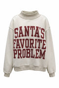 Reversible Mock-Neck Pullover