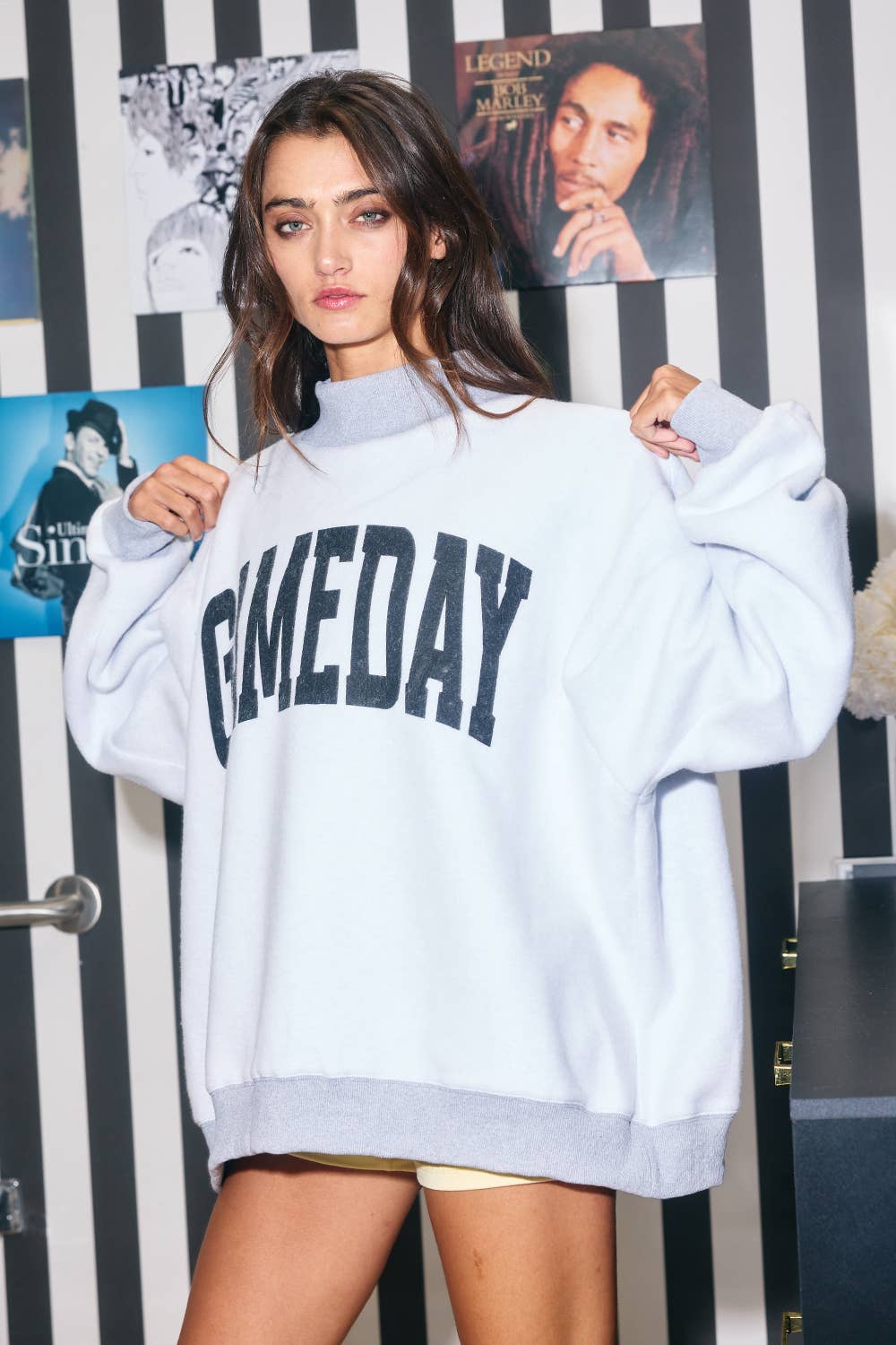 FOOTBALL & GAMEDAY Reversible Sweatshirt