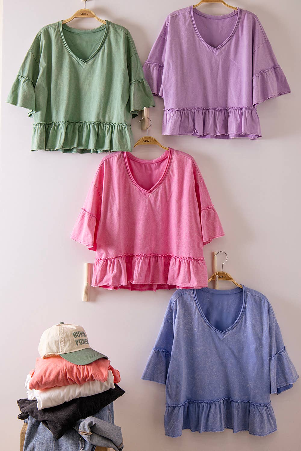 Easy Breezy Ruffle Top