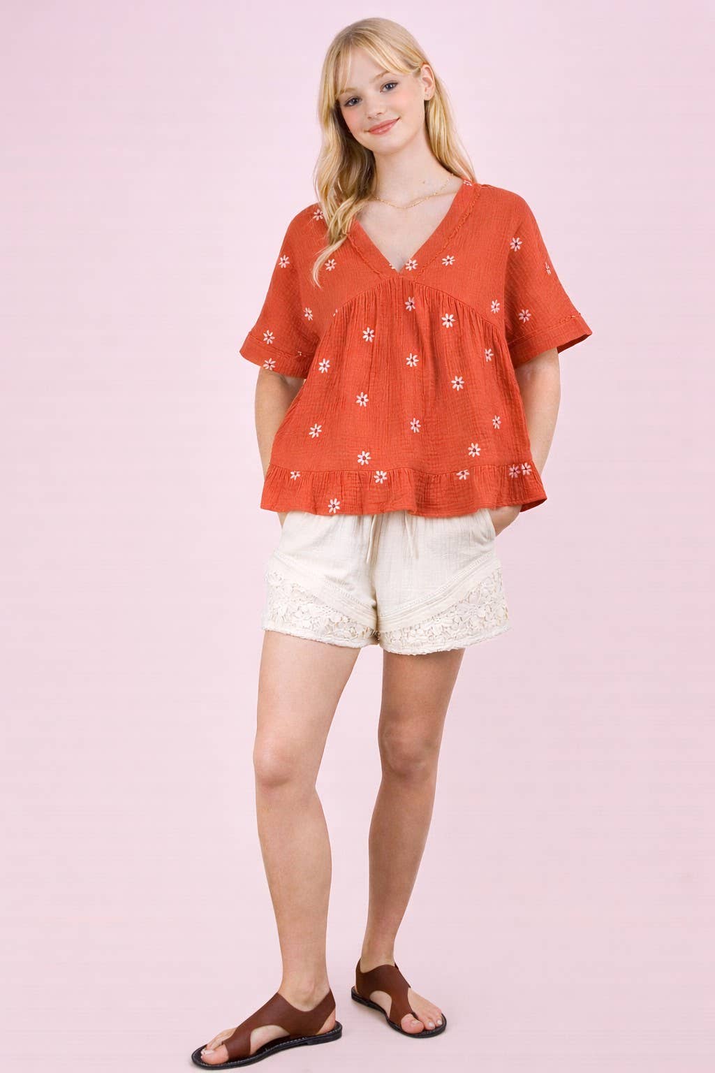 Autumn Daisy Top