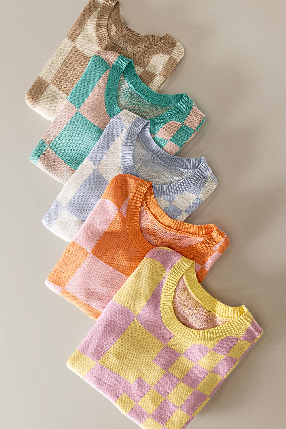 Check Mate Knit Top