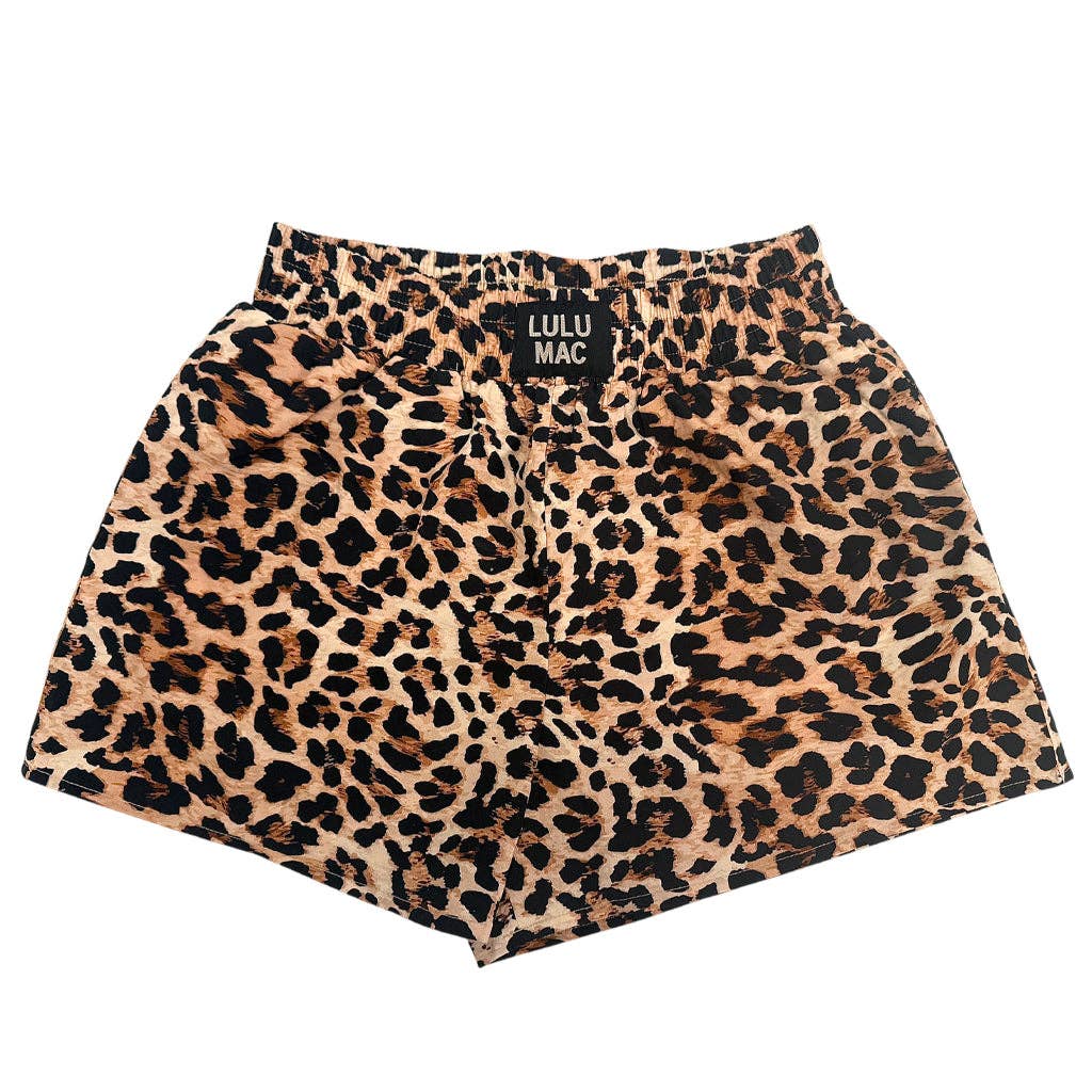 LULU MAC LEOPARD BOXER SHORT