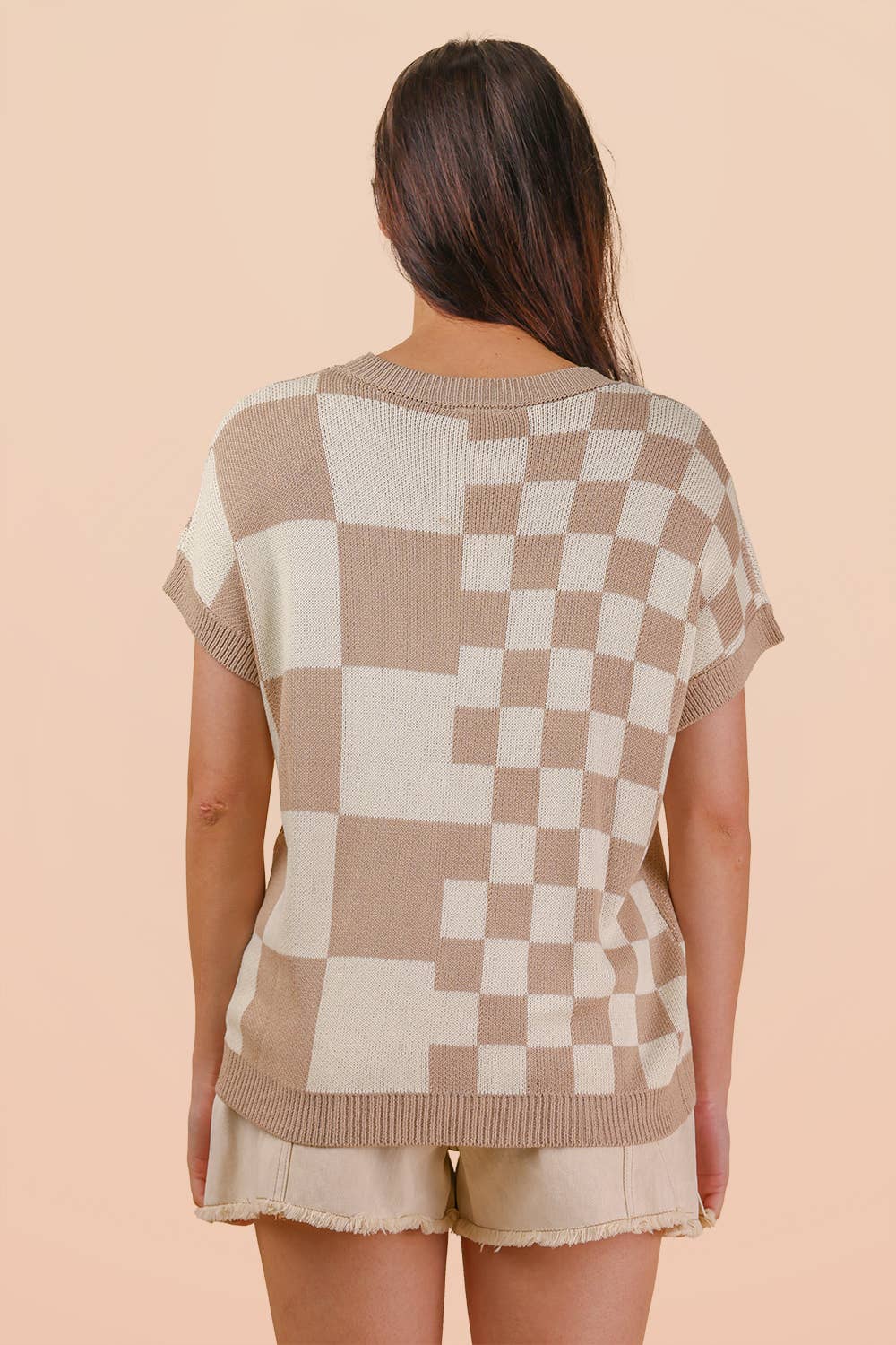 Check Mate Knit Top
