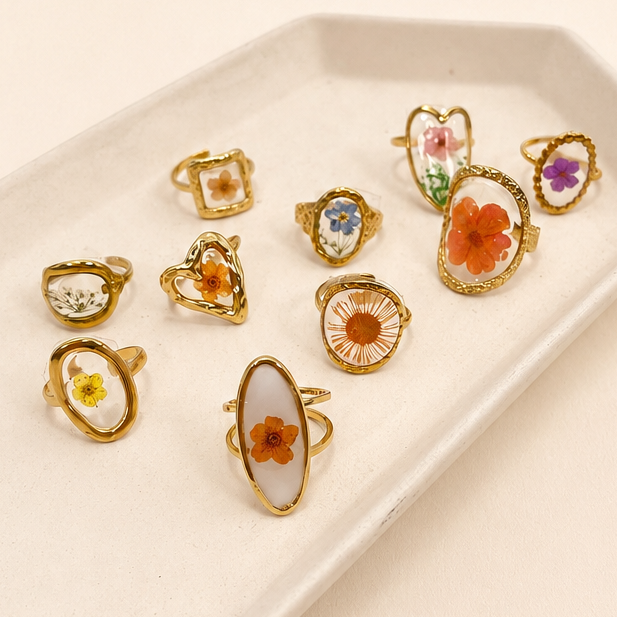 FLORAL RINGS