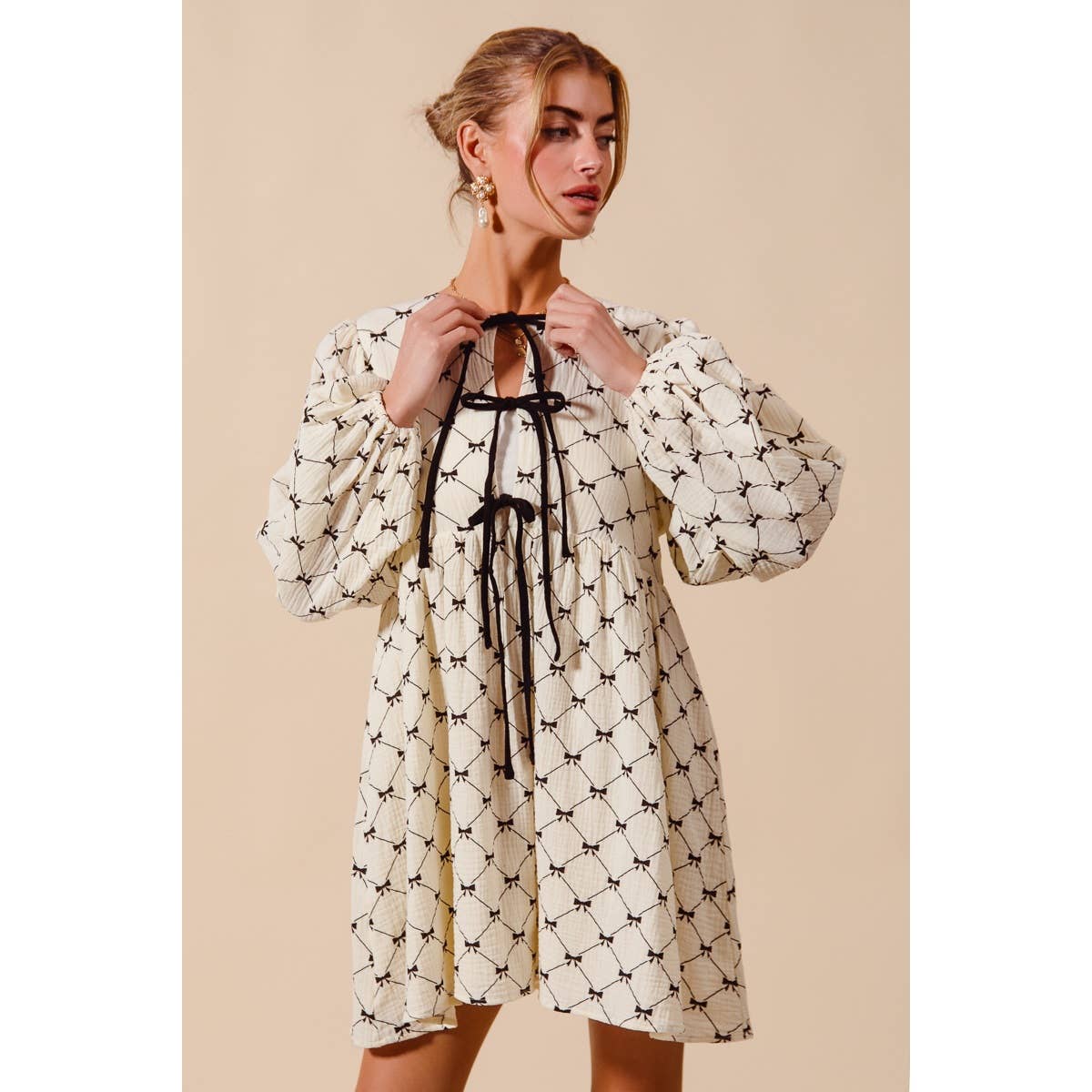 Bow Social Dress